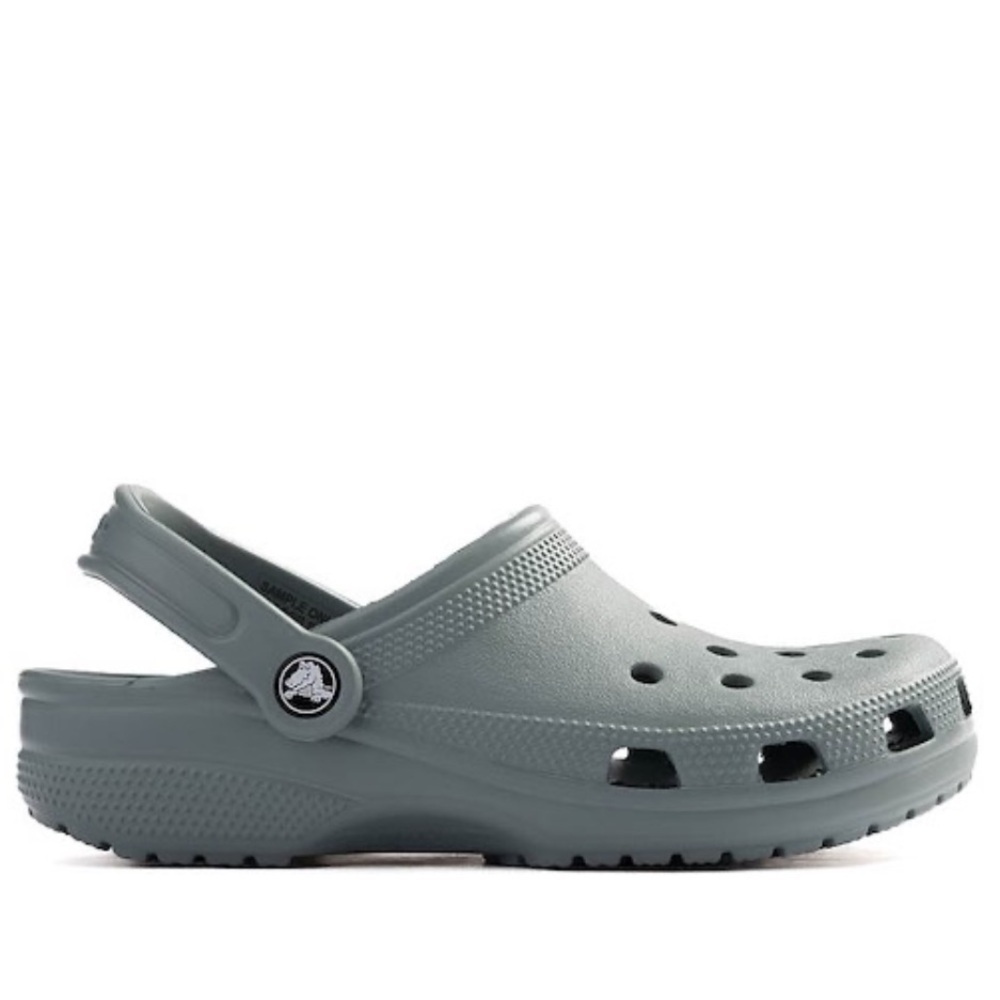 CROCS Classic Slate Gray Classic Kids Clog sz 10